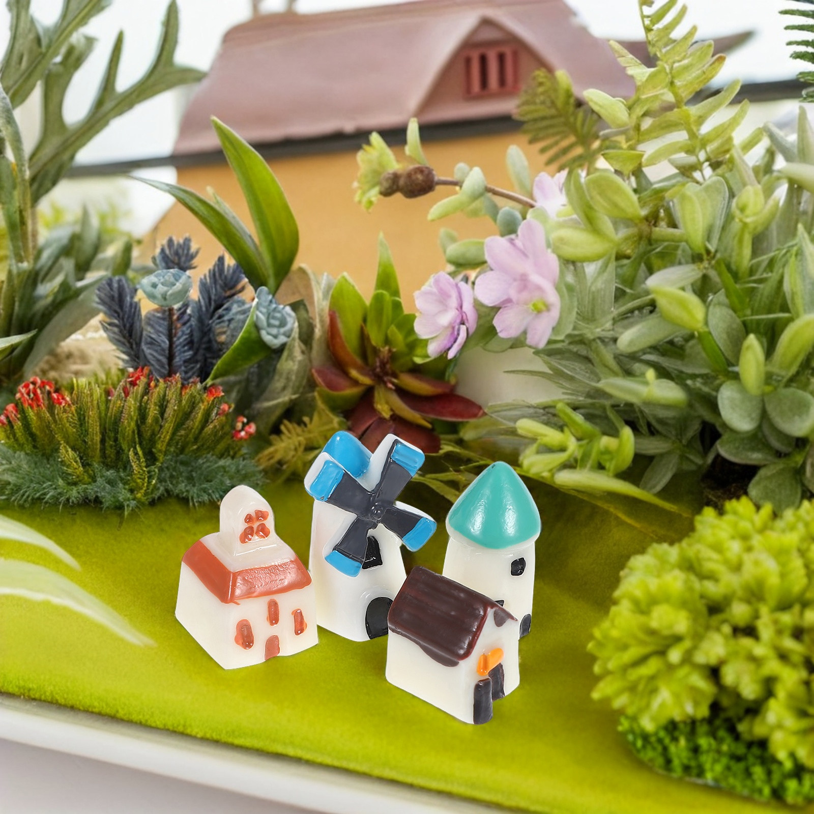 4Pcs Charming Mini Landscape R - đánh giá và giá Bonsai Garden Landscape Design