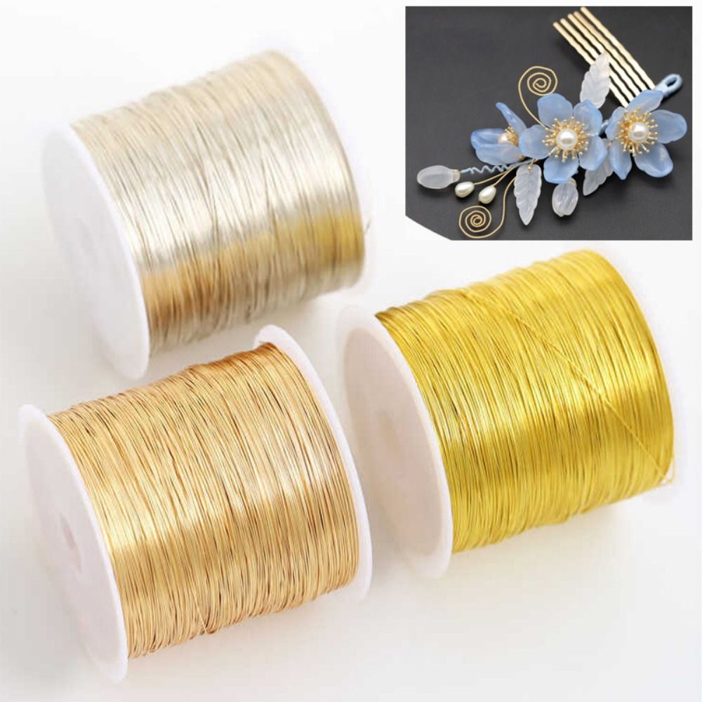 100m/roll Gold Plated Color Pr - đánh giá và giá Copper Wire Roll