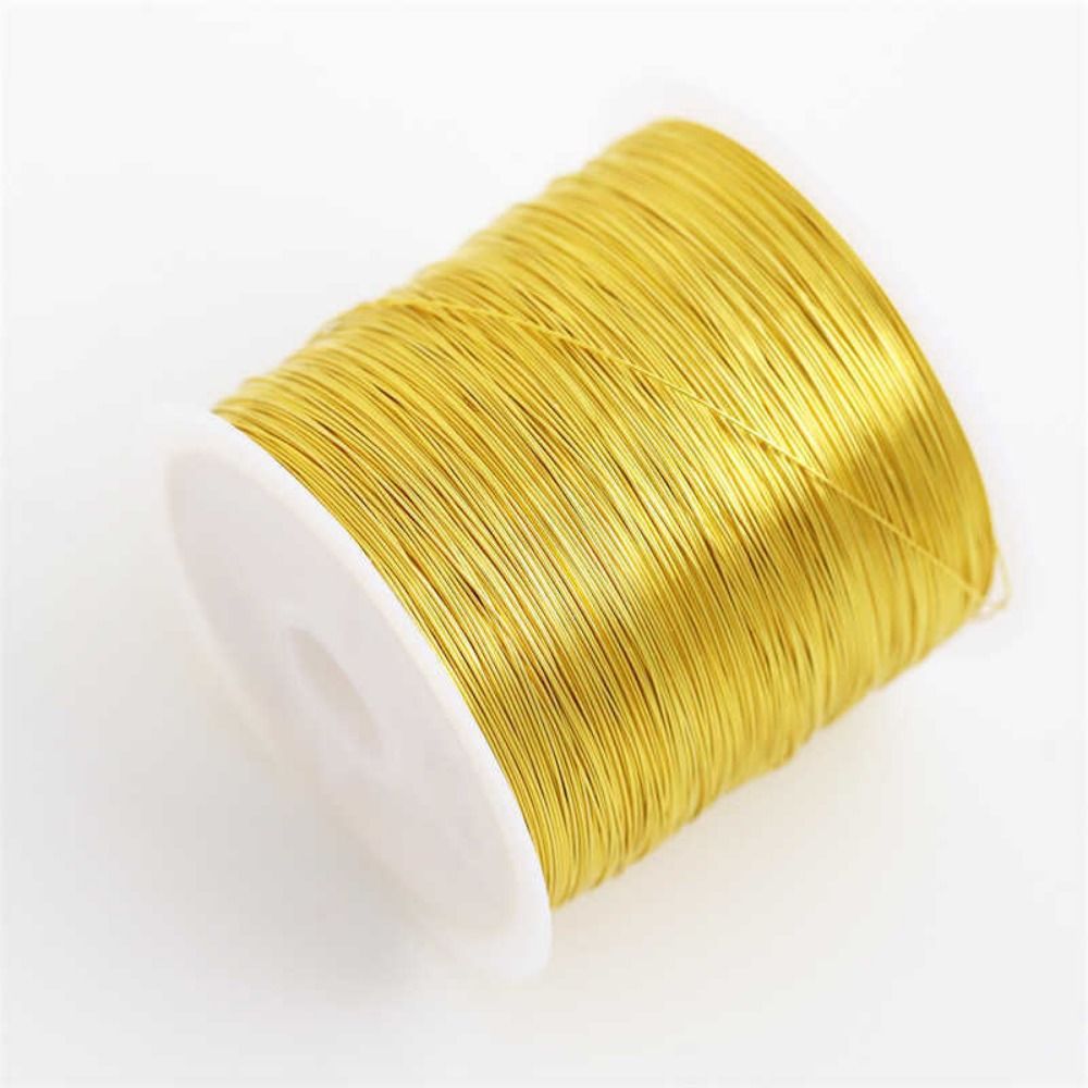 100m/roll Gold Plated Color Pr - đánh giá và giá Copper Wire Roll