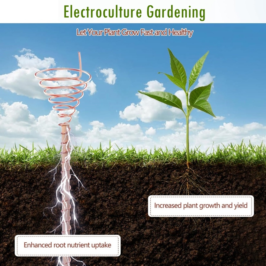 20m/65ft Electroculture Garden - đánh giá và giá Copper Wire Roll