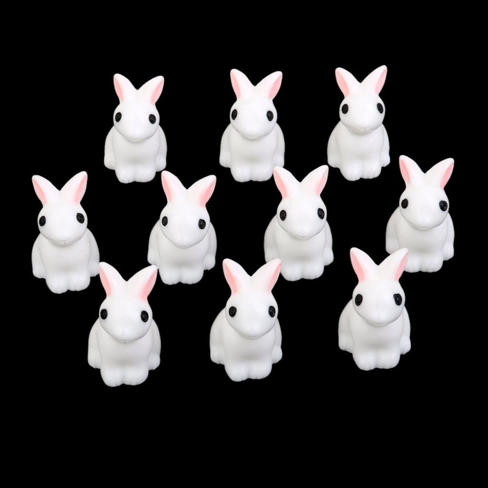 10Pcs Exquisite Mini Rabbits D - đánh giá và giá Bonsai Garden Landscape Design