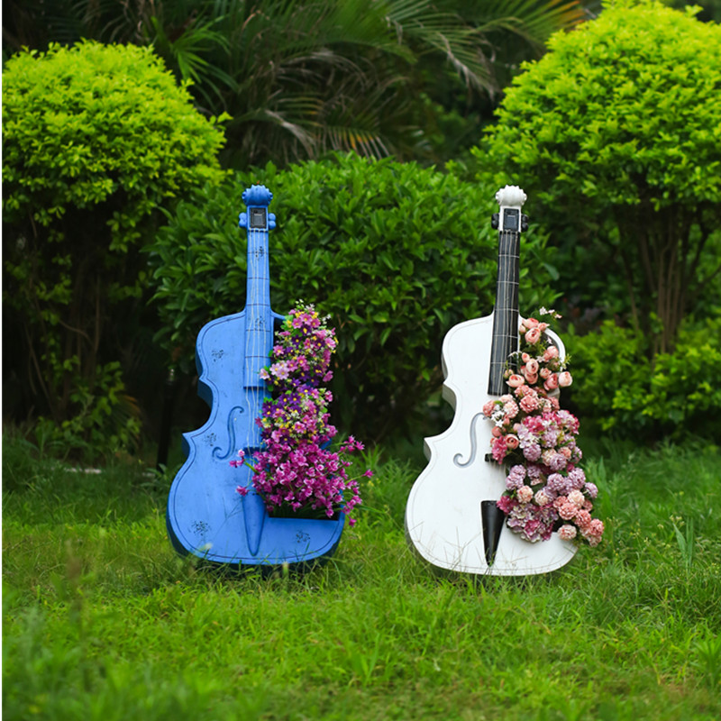 Cello-Shaped Garden Statue Lar - đánh giá và giá Bonsai Garden Art