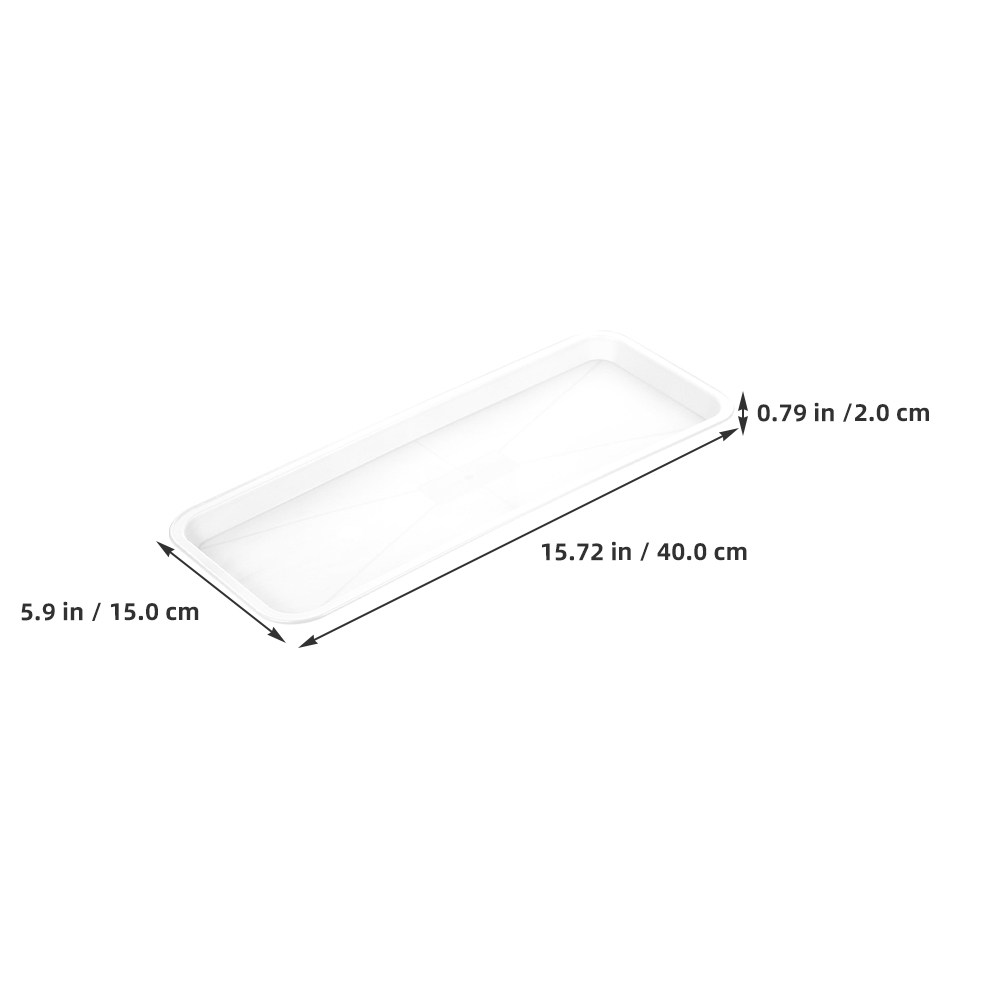 5Pcs Rectangular Shallow Plant - đánh giá và giá Drip Tray Saucer
